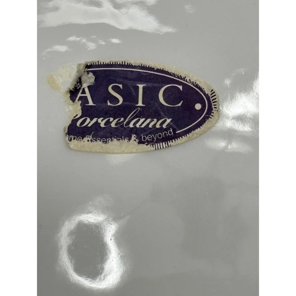 Basic Porcelana White 16 Inch Large‎ Pasta Bowl Rimmed Soup Plate Serving Dish